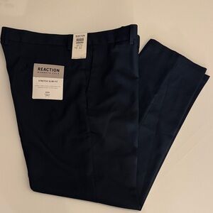 Navy Dress Pants Mens 38 30 Slim Fit Kenneth Cole Reaction